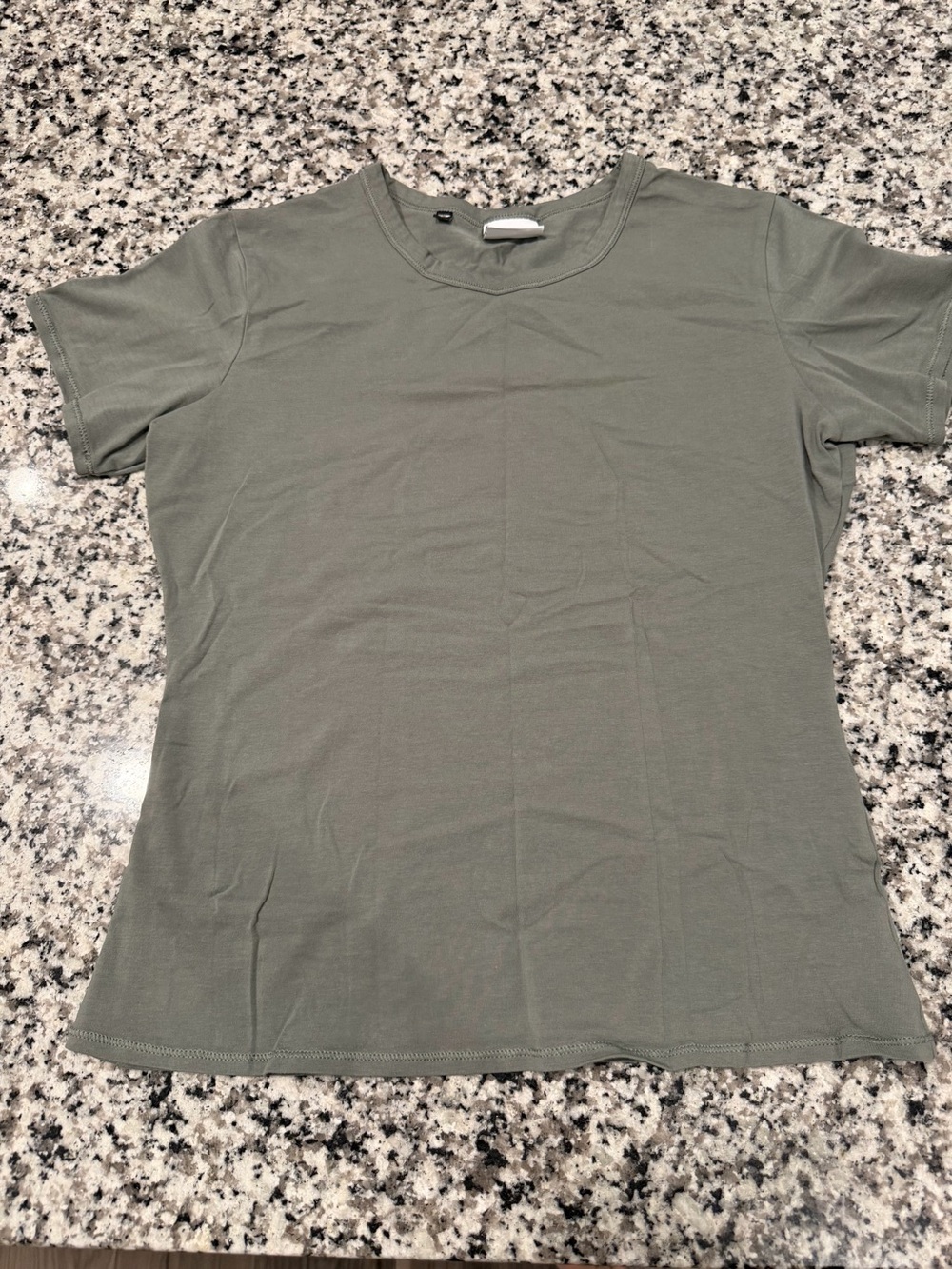 Gymshark Women's Short-Sleeve Tee in Olive Green